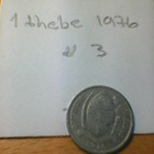 Botswana 1 thebe 1976, km#3 - pikkukuva 2