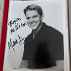 MATT DAMON NIMMARI SIGNATURE - HEAD HUNTER STORE. - pikkukuva 1