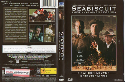 SEABISCUIT (25 096) -FI- DVD (2) tobey maguire 2dvd,