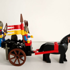 Lego castle 6022 Hevoskärryt vuodelta1984 - pikkukuva 2