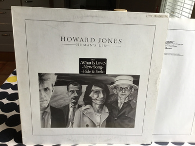 Howard Jones Human lib Lp ger Hype