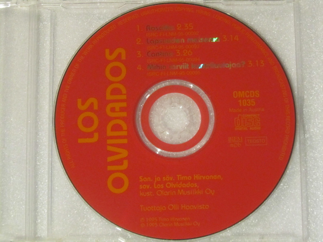 Los Olvidados • Rosalita CD-Single