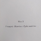 Francois Mauriac : Pyhä suudelma - pikkukuva 3