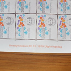 Kansainvälinen lapsen vuosi 1,10 mk Postimerkkiarkki - pikkukuva 2