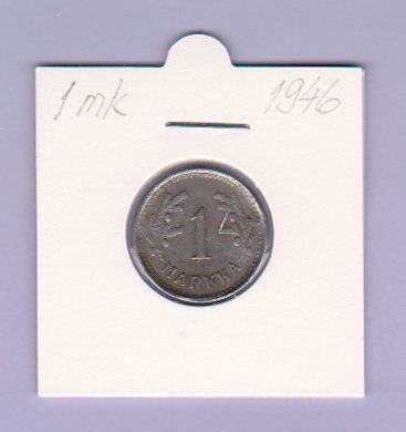 1 mk v.1946 Fe KM#30b