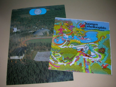 2 Suomen Urheiluopiston esitettä 80-luvulta