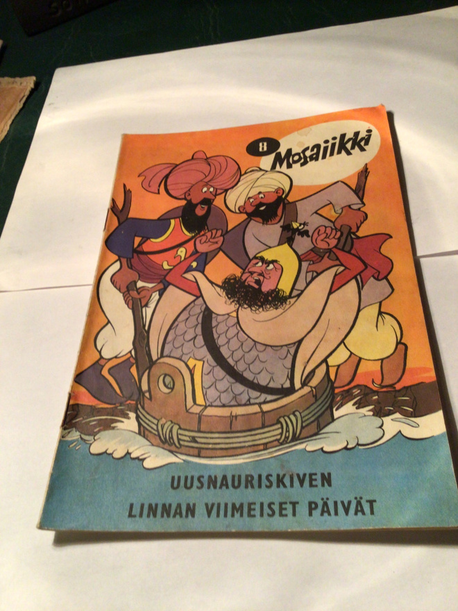 Mosaiikki sarjakuvalehti  8/67 mosaik comicheft