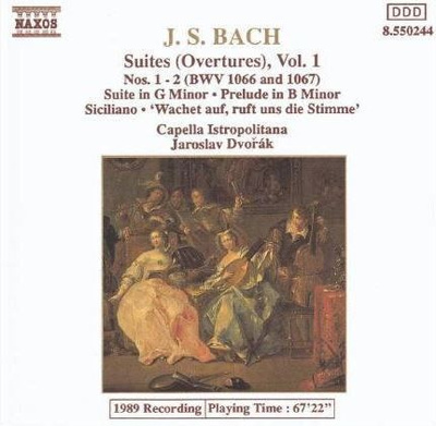 J.S. Bach : Orchestral suites 1 - 2