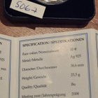 HOPEAraha 10 euroa 2008, Suomen lippu, Ag925 25,5g - pikkukuva 3