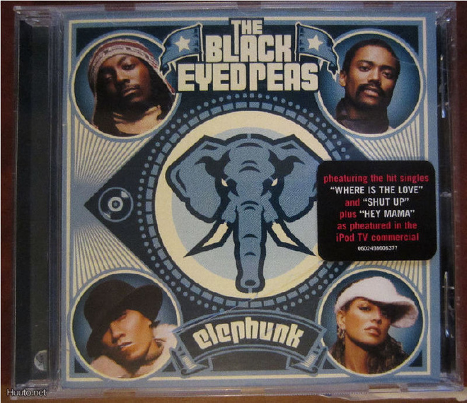 The BLACK EYED PEAS: Elephunk - Cd +1 Bonus Track