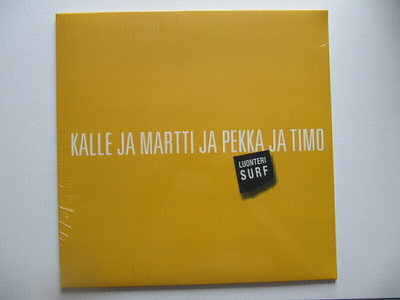 Luonteri Surf Kalle Ja Martti Ja Pekka Ja Timo LP UUSI