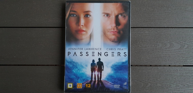 DVD: Passengers (Jennifer Lawrence, Chris Pratt 2016) UUSI