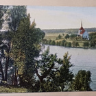 Åland, Sund, Sundin kirkko,vanha väripk, p. 1908 - pikkukuva 1