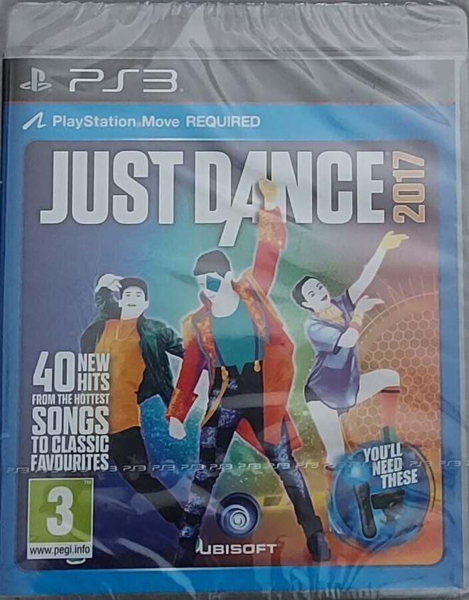* Just Dance 2017 PS3 Uusi/Muoveissa Lue Kuvaus