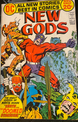 New Gods No. 10 - originaali 1972 Jack Kirby
