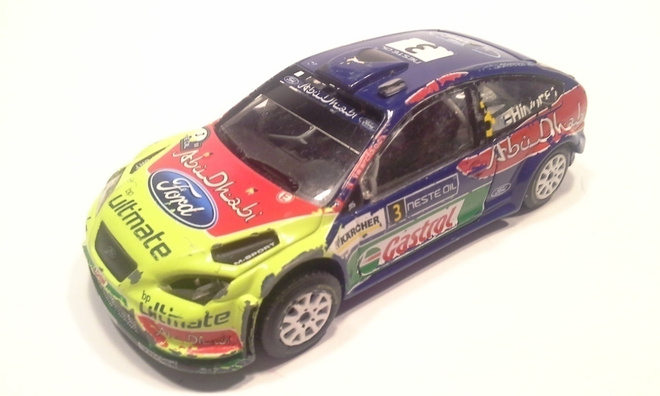 Ford Focus RS WRC / Hirvonen IXO 1/43