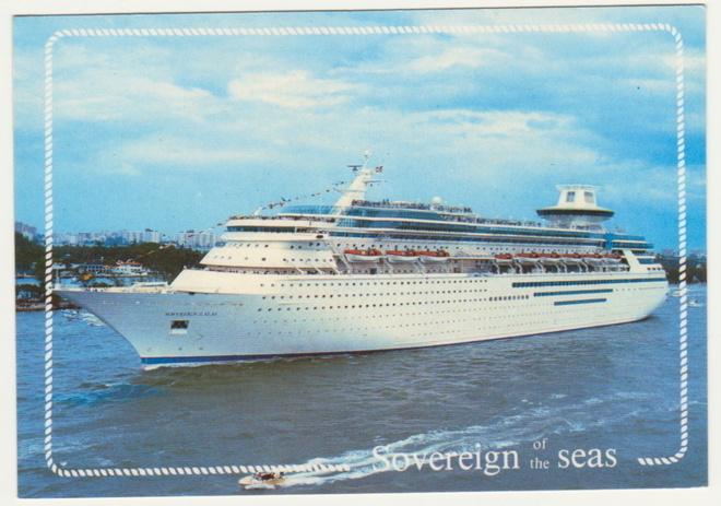 Laivakortti Sovereign of the Seas