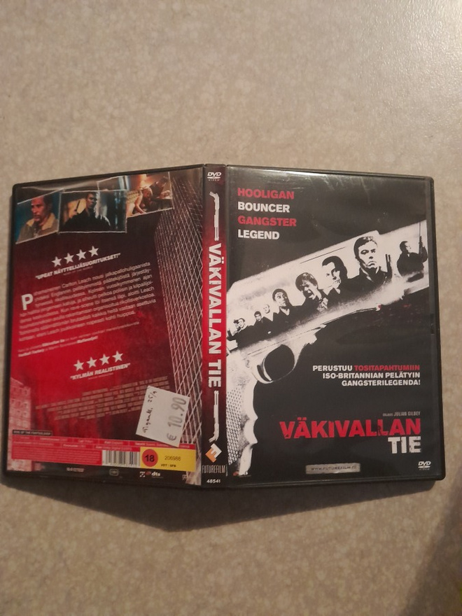 Väkivallantie dvd,hooligan
