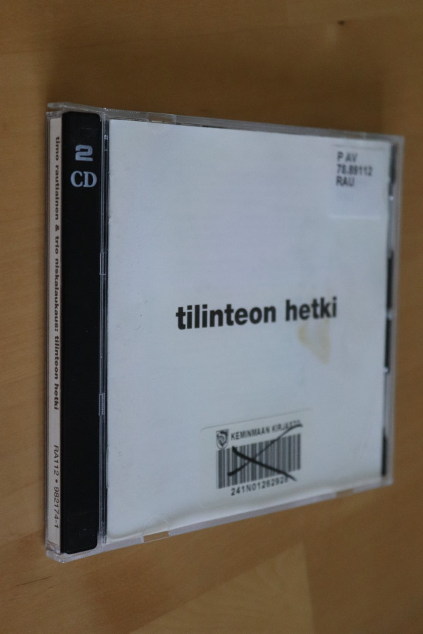 2CD Timo Rautiainen & Trio Niskalaukaus : Tilinteon hetki kp