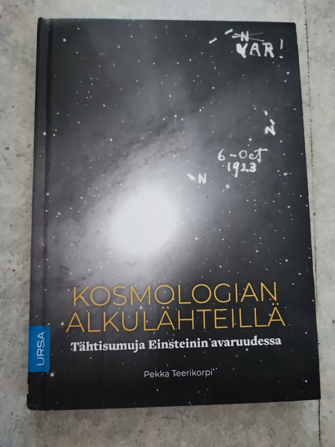 Kosmologian alkulähteillä Pekka Teerijoki