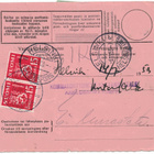 M30 1952 15 mk pun pari postiennakkopaketin palautus - pikkukuva 2