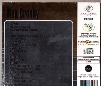Bing Crosby collection (uusi muovissa)