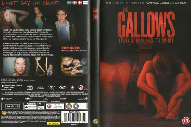 GALLOWS	(23 291)	k	-FI-	DVD			2015,school has spirit