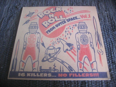 LP - Various - Rock 'N' Roll From Outer Space... Vol. 1