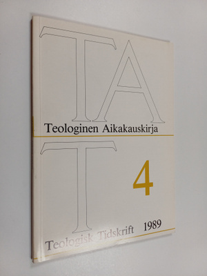 Teologinen aikakauskirja 4/1989