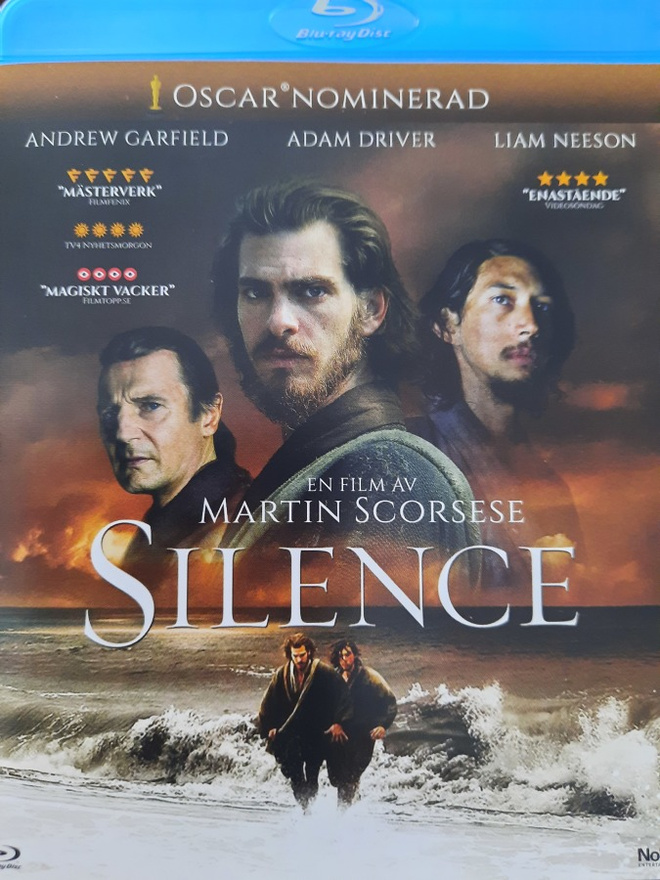SILENCE BLU-RAY Martin Scorsese