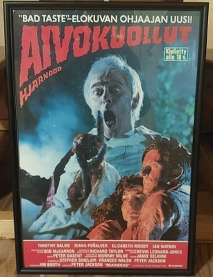 AIVOKUOLLUT BRAINDEAD PETER JACKSON ELOKUVAJULISTE