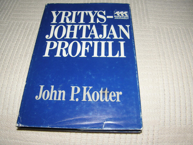 John P. Kotter Yritysjohtajan profiili  -sid