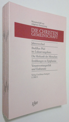 Die Christen-Gemeinschaft 1990 : Monatsschrift zur religi...