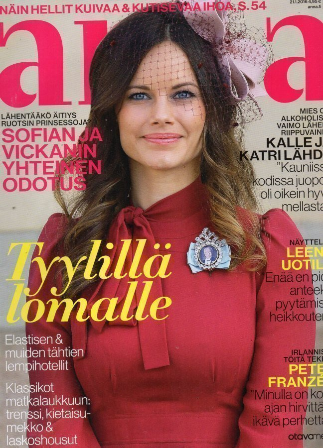 Anna n:o 3 2016 Leena Uotila. Peter Franzen. Sofia & Victori