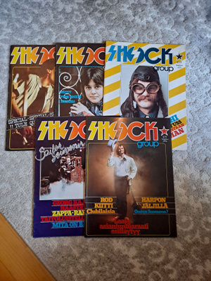 Shock group lehdet 1-5 1977