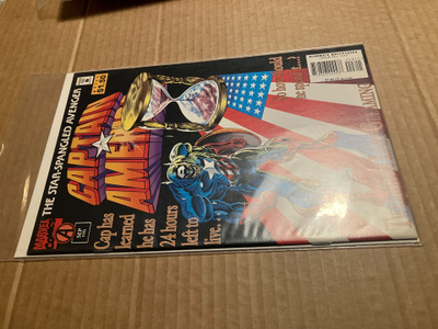 MARVEL CAPTAIN AMERICA 443/1995 HYVÄ