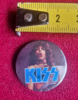 Kiss Paul Stanley vintage fani rintaneula