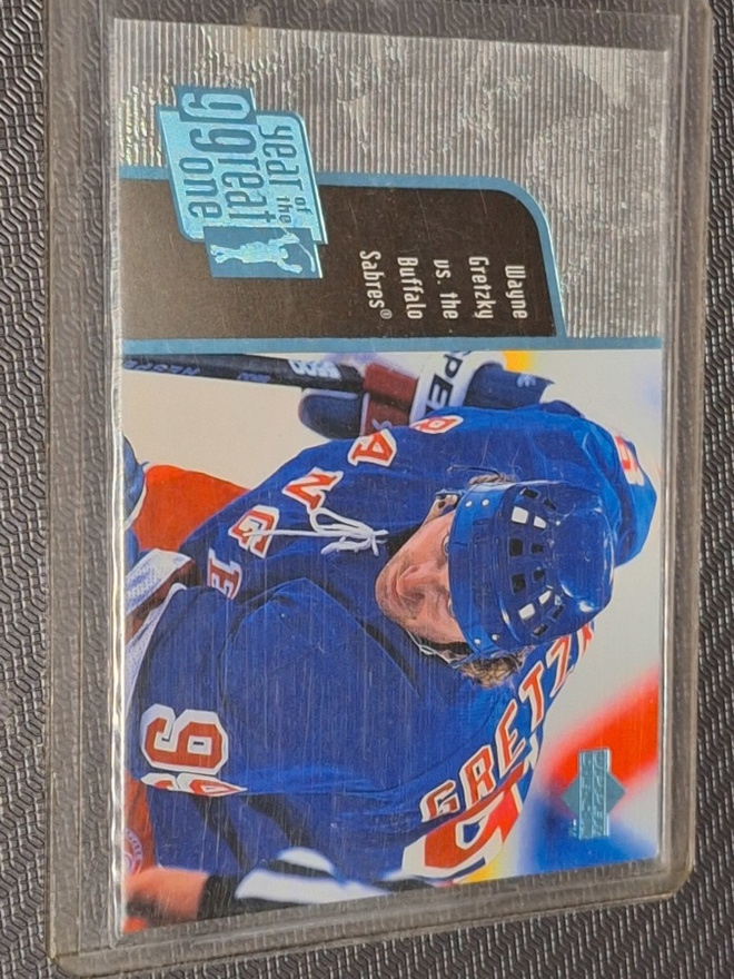 1999-00 Upper Deck Year Of The Great One Wayne Gretzky New Y