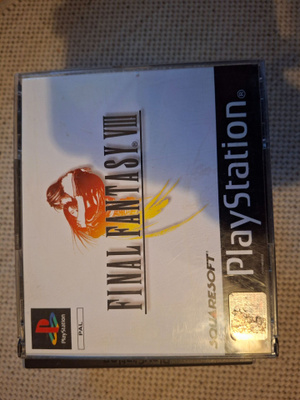 PS1 Final Fantasy VIII CIB saksankielinen