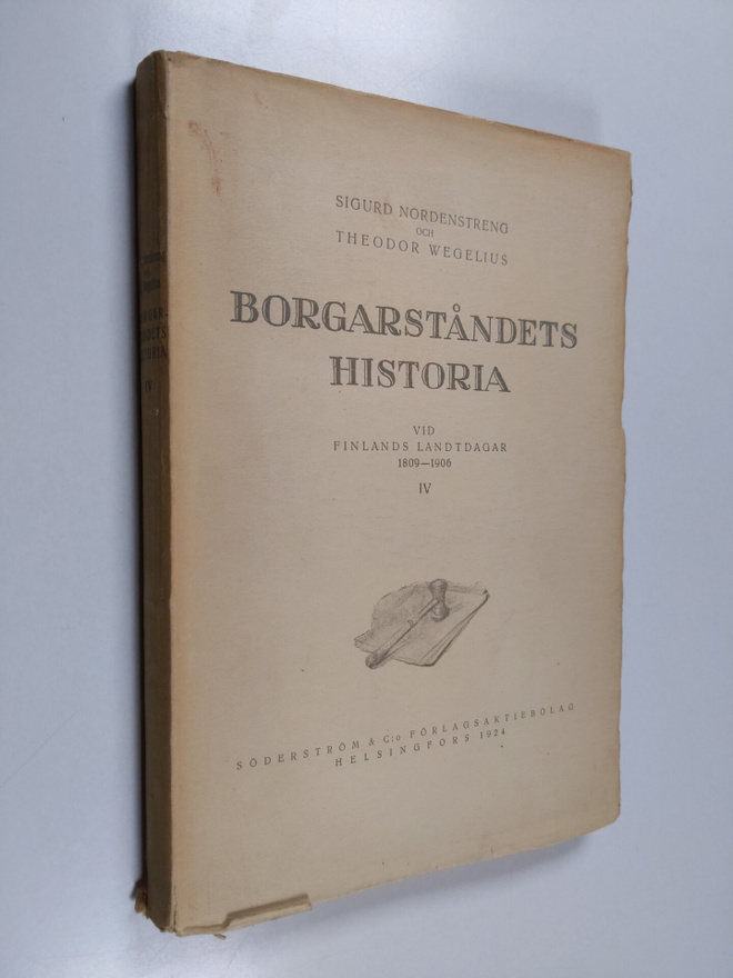 Sigurd Nordenstreng : Borgarståndets historia vid Finland...