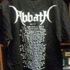 ABBATH - TOUR 2016 UUSI KIERTUE T-PAITA KOKO M - pikkukuva 2