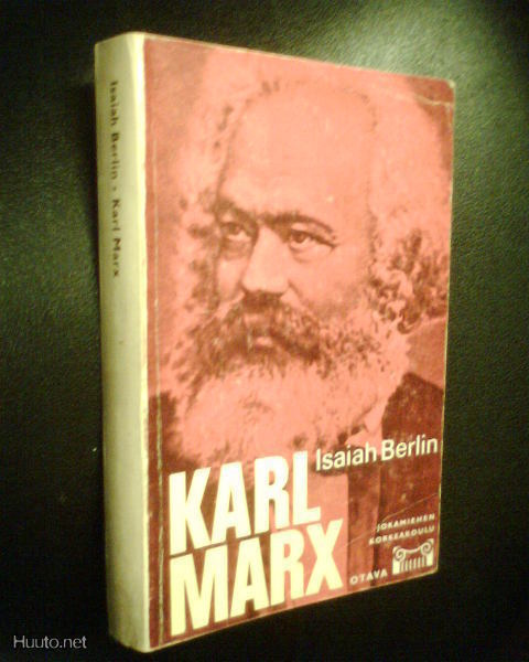 Isaiah Berlin KARL MARX ( 1 p. 1968 ) Sis.pk:t