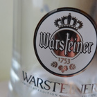 Kolpakko muki olut merkki Warsteiner lasia upea - pikkukuva 2