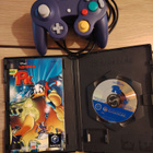 Nintendo Gamecube ohjain+ Donald duck peli - pikkukuva 1