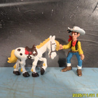 HYVÄT LUCKY LUKE & JOLLY JUMPER FIGUURIT SCHLEICH 1984 - pikkukuva 2