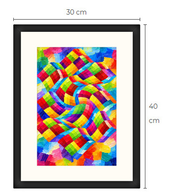 Uusi Abstrakti art print Limited Edition
