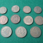 11 kpl 10, 20 ja 50 markkaa - 1952-1961 - pikkukuva 2