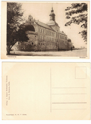 Vanha kortti, Ruotsi, Vadstena, Vadstenan linna