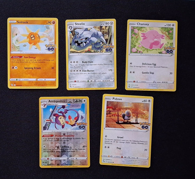 Pokemon kortit 5kpl (#46 Pokemon Go)