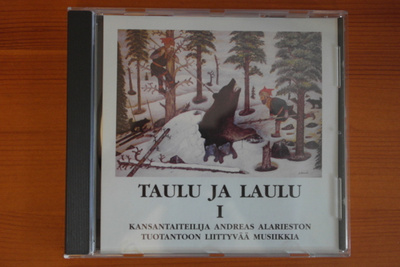 Taulu ja laulu Andreas Alariesto I CD.Hyvä!